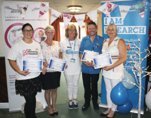 Tanglewood members of staff were presented with certificates by Lincolnshire Partnership NHS Foundation Trust.
